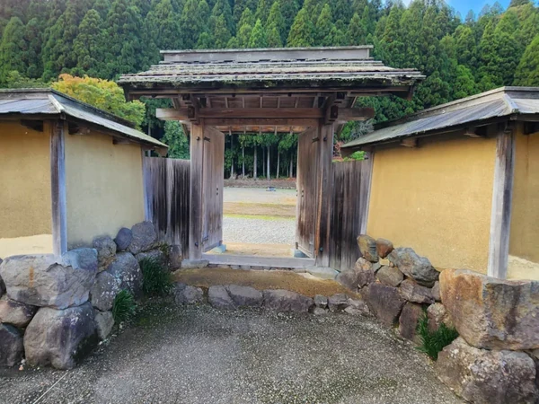 Samurai gate reconstruction at Ichijodani