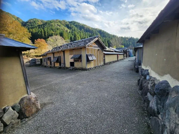 Reconstructed buildings in Ichijodani