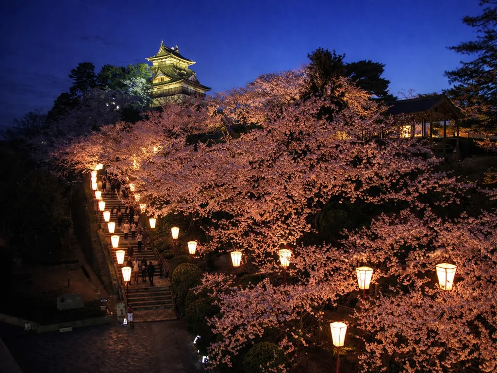 Maruoka Castle Cherry Blossom Festival